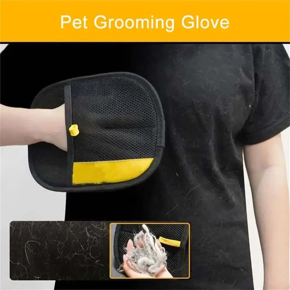 Pet Hair Cleaning and Collection Gloves Pet Double-Sided Multi-Functional Beauty